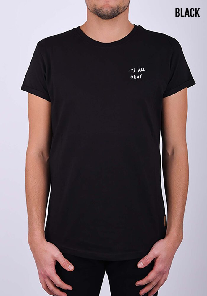 Kleinigkeit Men T-Shirt IT´S ALL OKAY schwarz