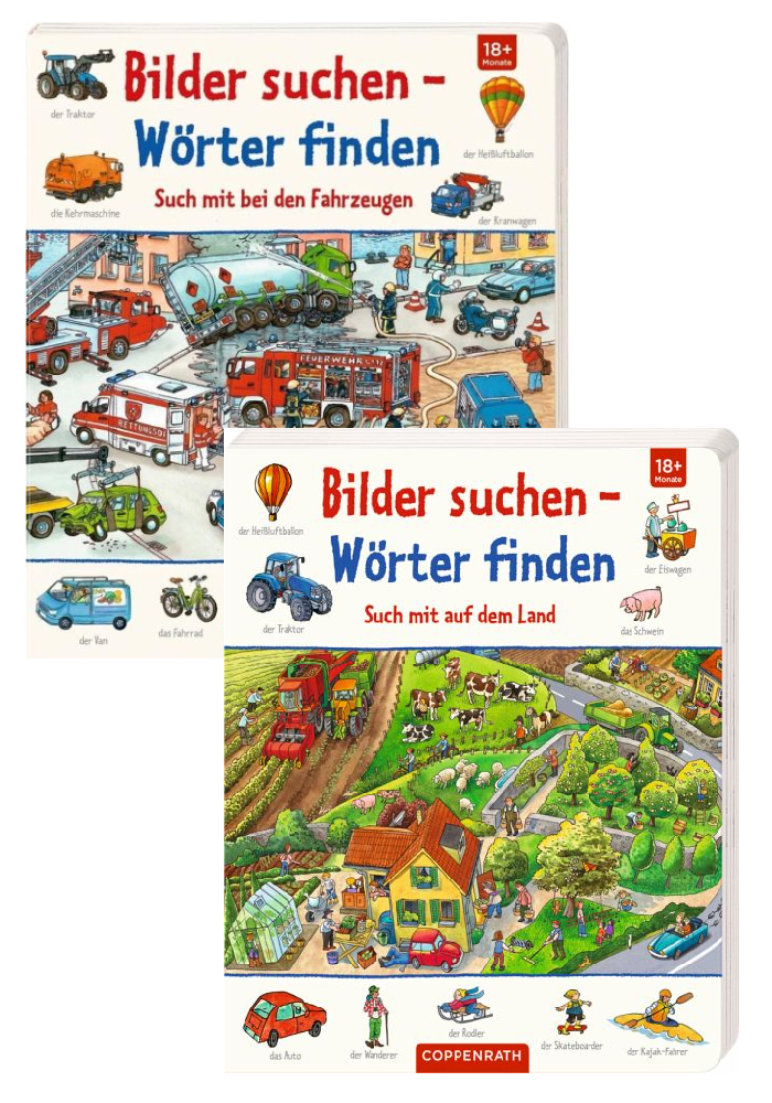Kinderbuch Bilder Suchen - Wörter Finden (18-24 Monate)