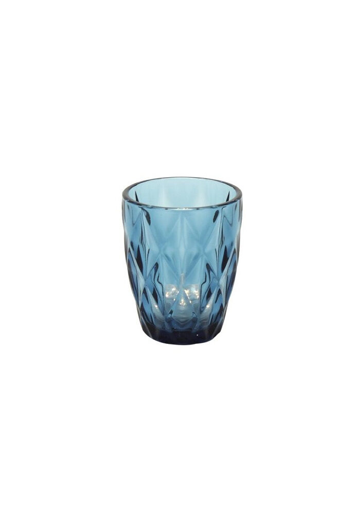 Wasserglas KRISTALL blau