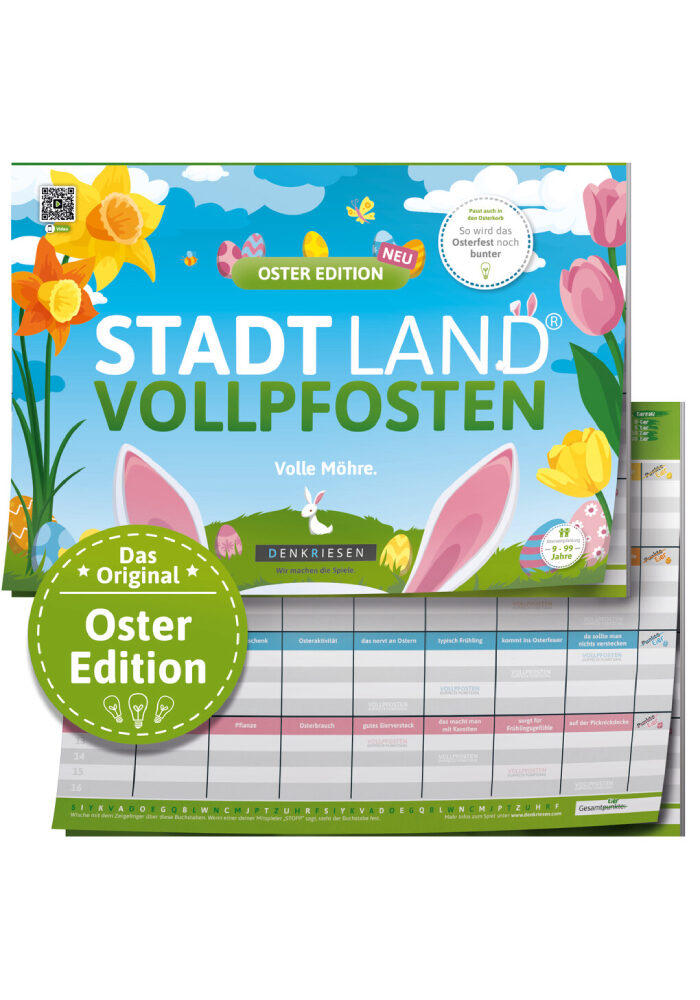 Stadt Land Vollpfosten OSTER EDITION