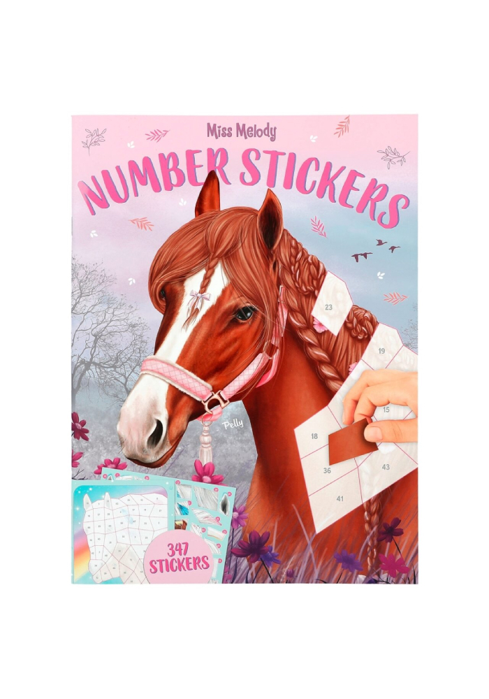 NUMBER STICKERS Miss & | Heft Melody Crosby - Moden toys fashion