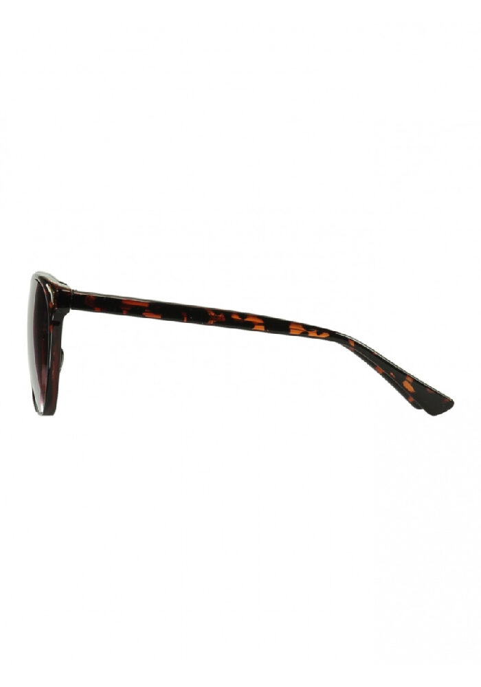 Ovale Sonnenbrille im Leoparden-Muster