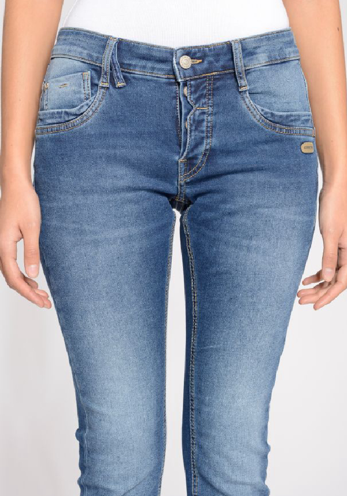 GANG Skinny Jeans mit Knopfleiste-3