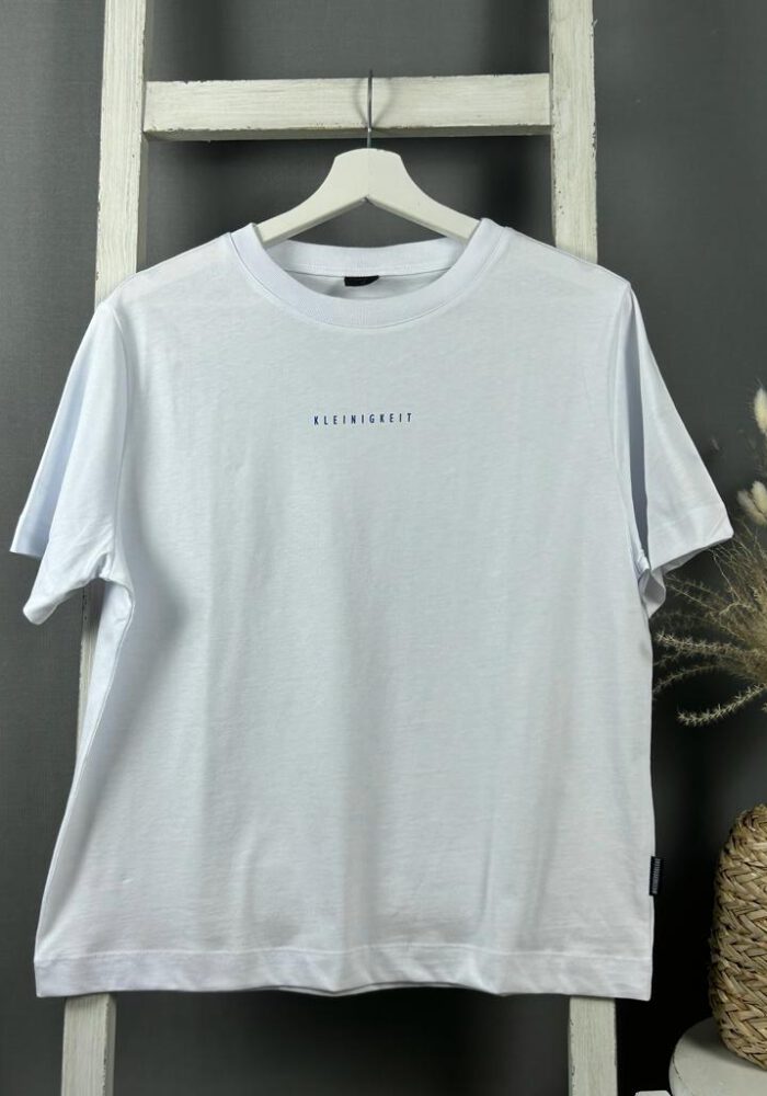 Kleinigkeit T-Shirt mit farbigem Schriftzug