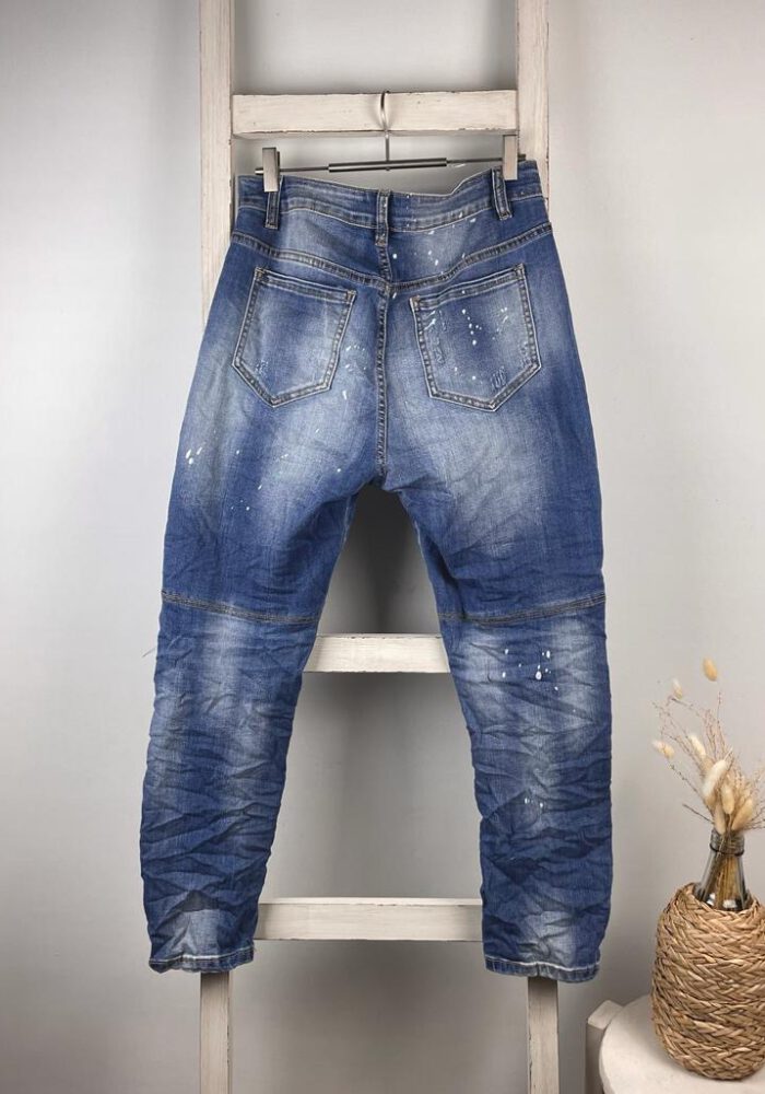 Boyfriend Jeans im Used-Look