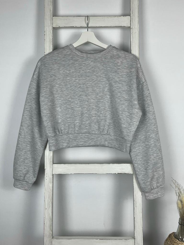 Schlichter Crop Sweater
