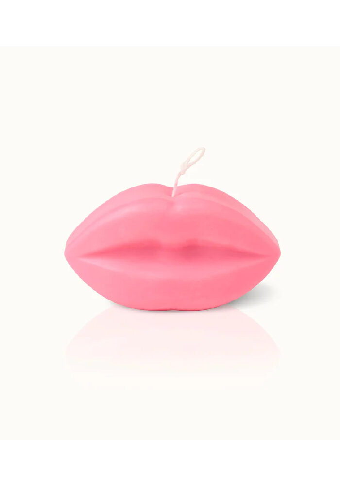 Kerze The Lips Pink