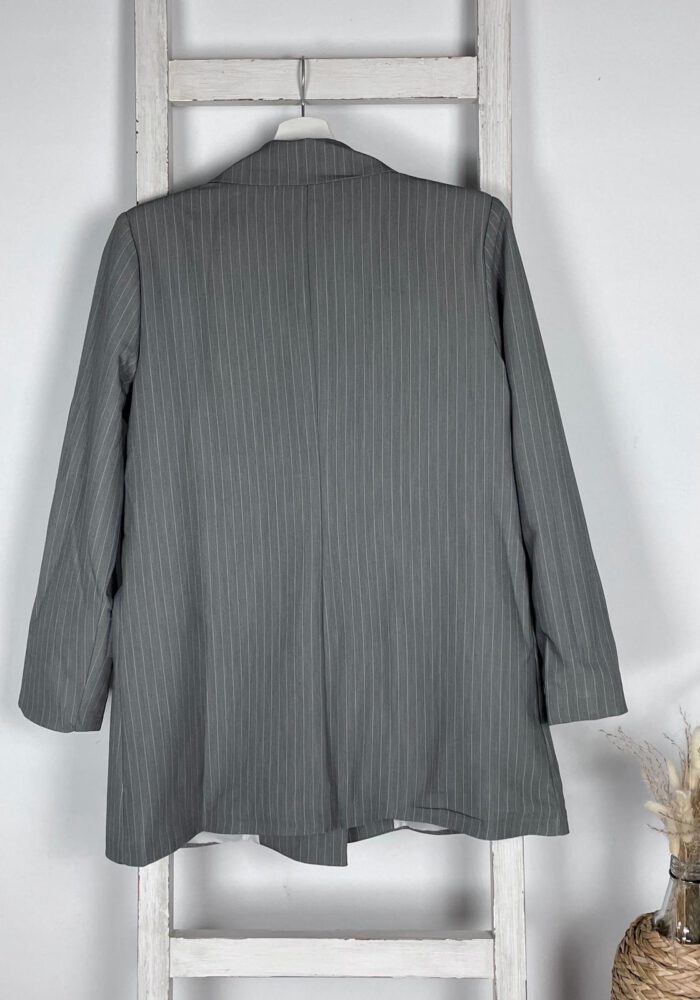 Doppelreiher Blazer mit Nadelstreifen