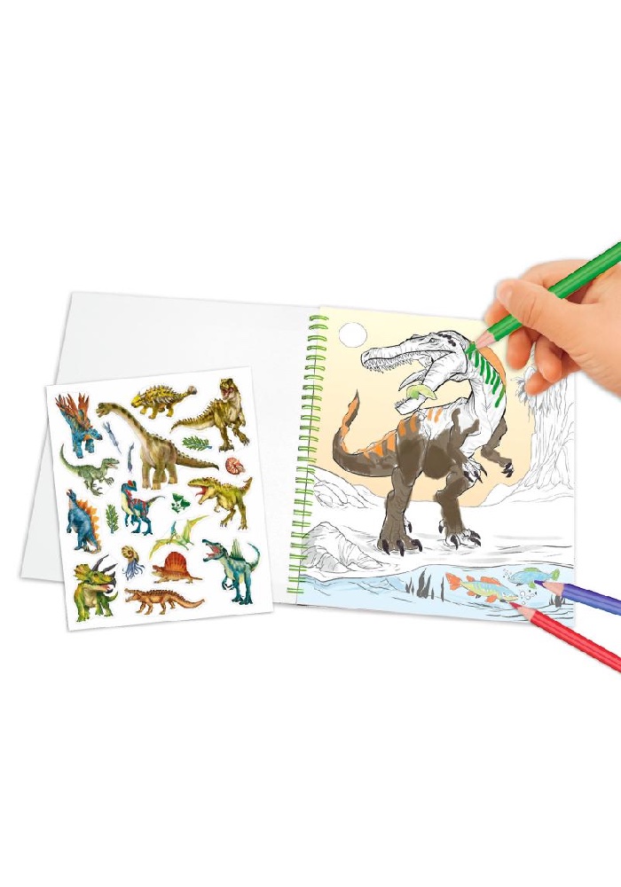 Dino World Colouring Book-2