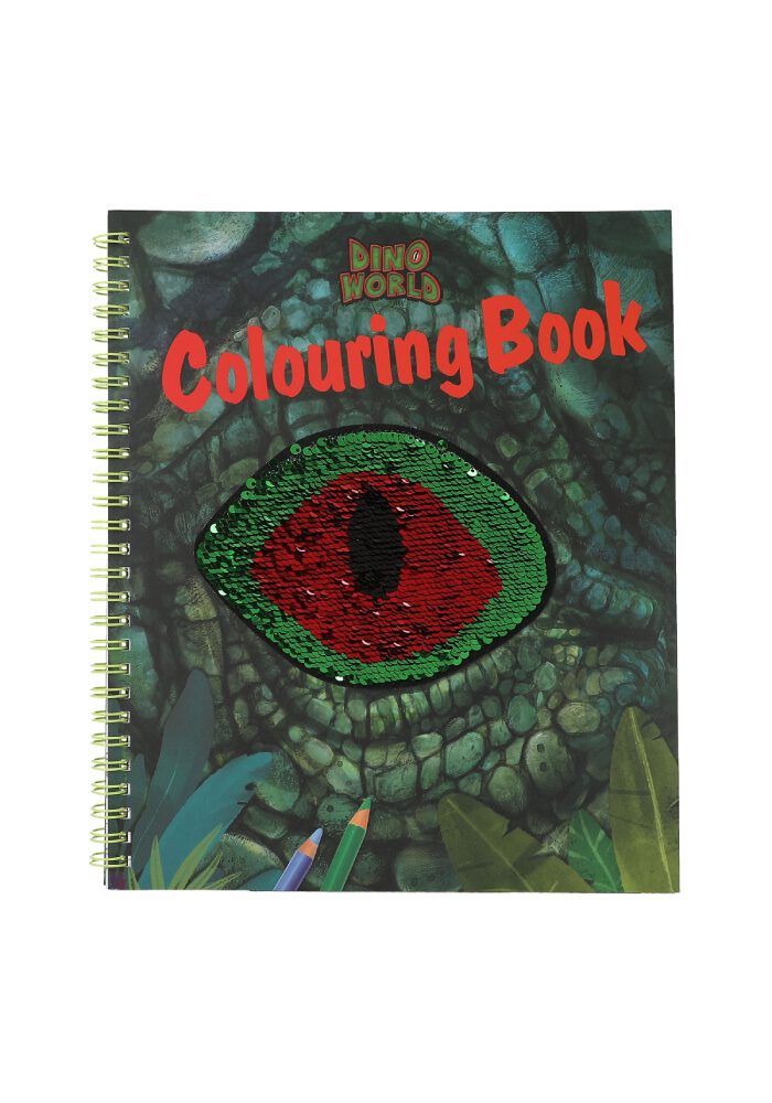 Dino World Colouring Book