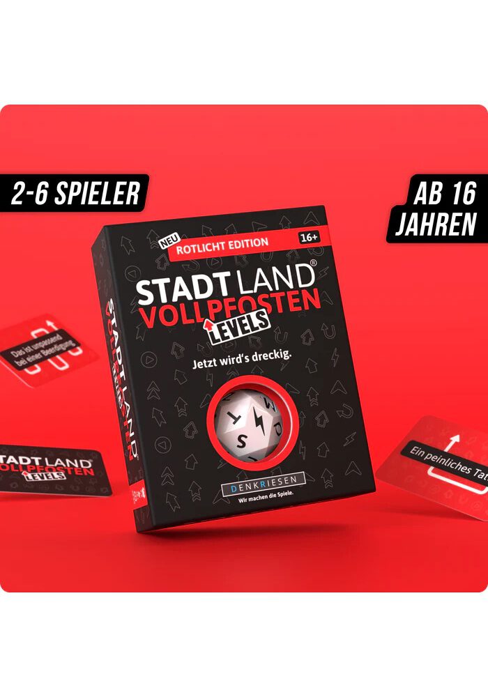 STADT LAND VOLLPFOSTEN LEVELS -Rotlicht Edition