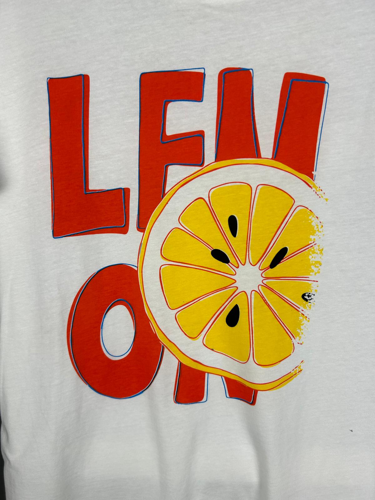 T-Shirt mit LEMON Print