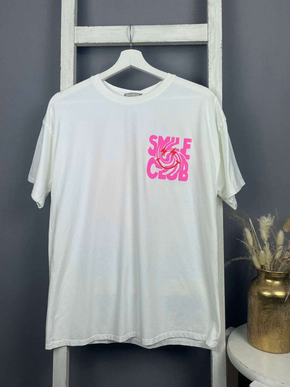 Backprint T-Shirt Smile Club