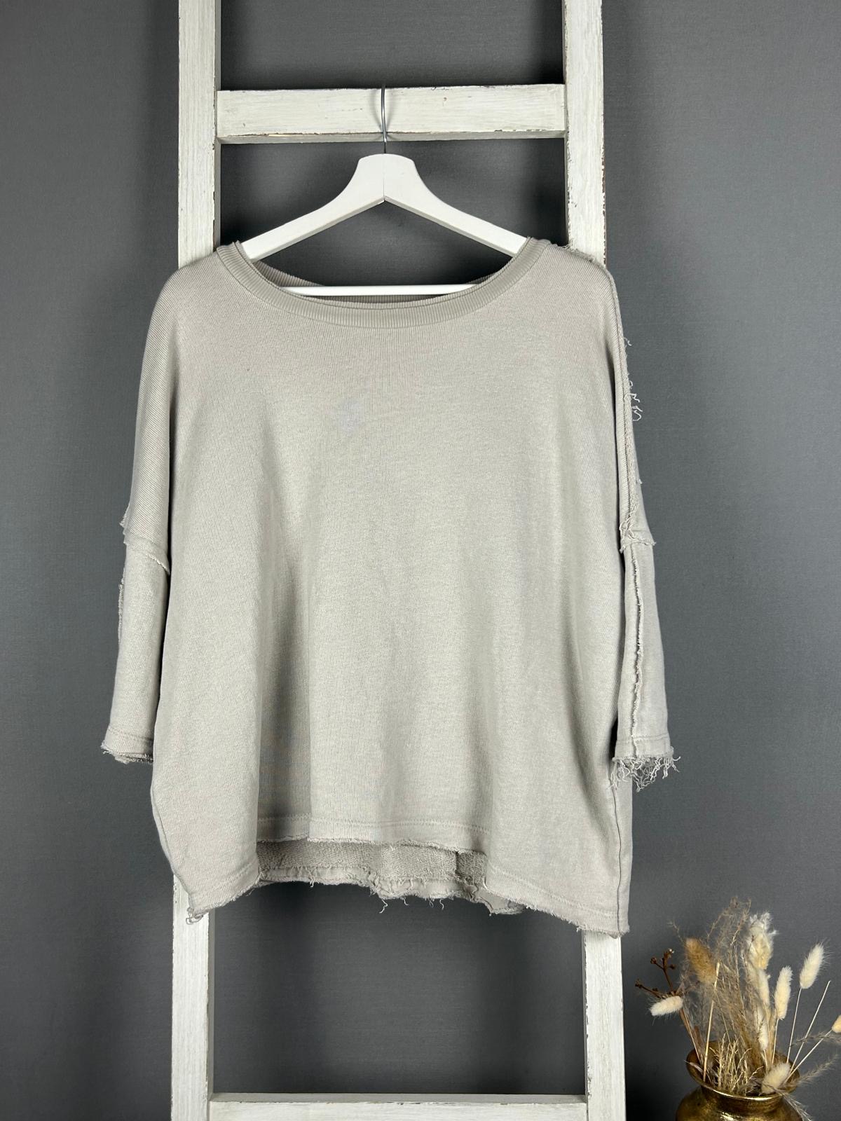 Sweater mit 3/4 Ärmeln