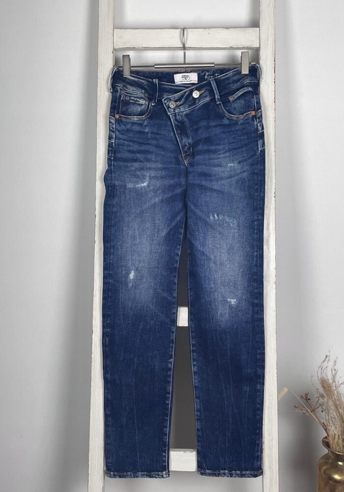 LE TEMPS DES CERISES  PULP High Jeans mit schräger Knopfleiste
