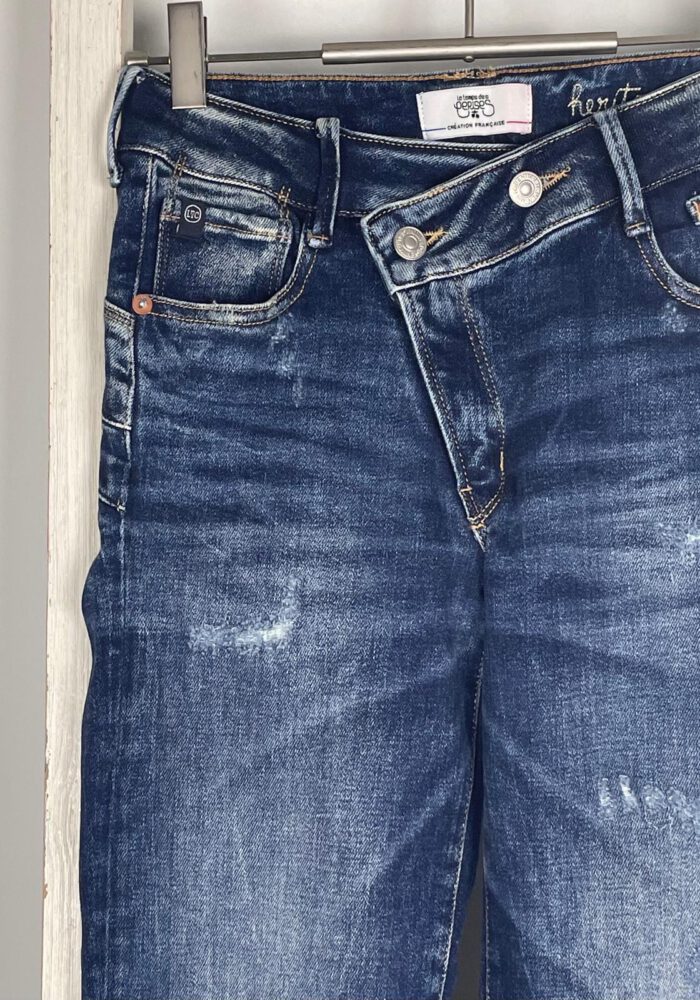 LE TEMPS DES CERISES  PULP High Jeans mit schräger Knopfleiste