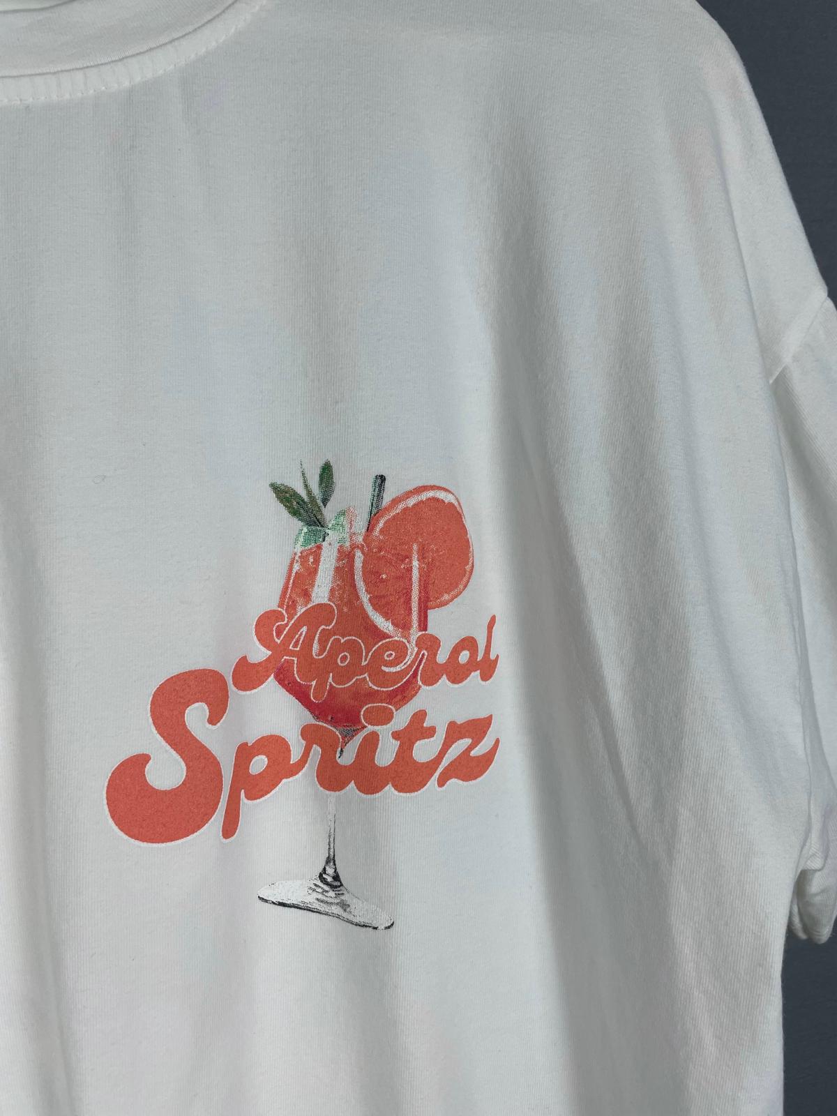 Backprint T-Shirt Aperol Spritz is the answer