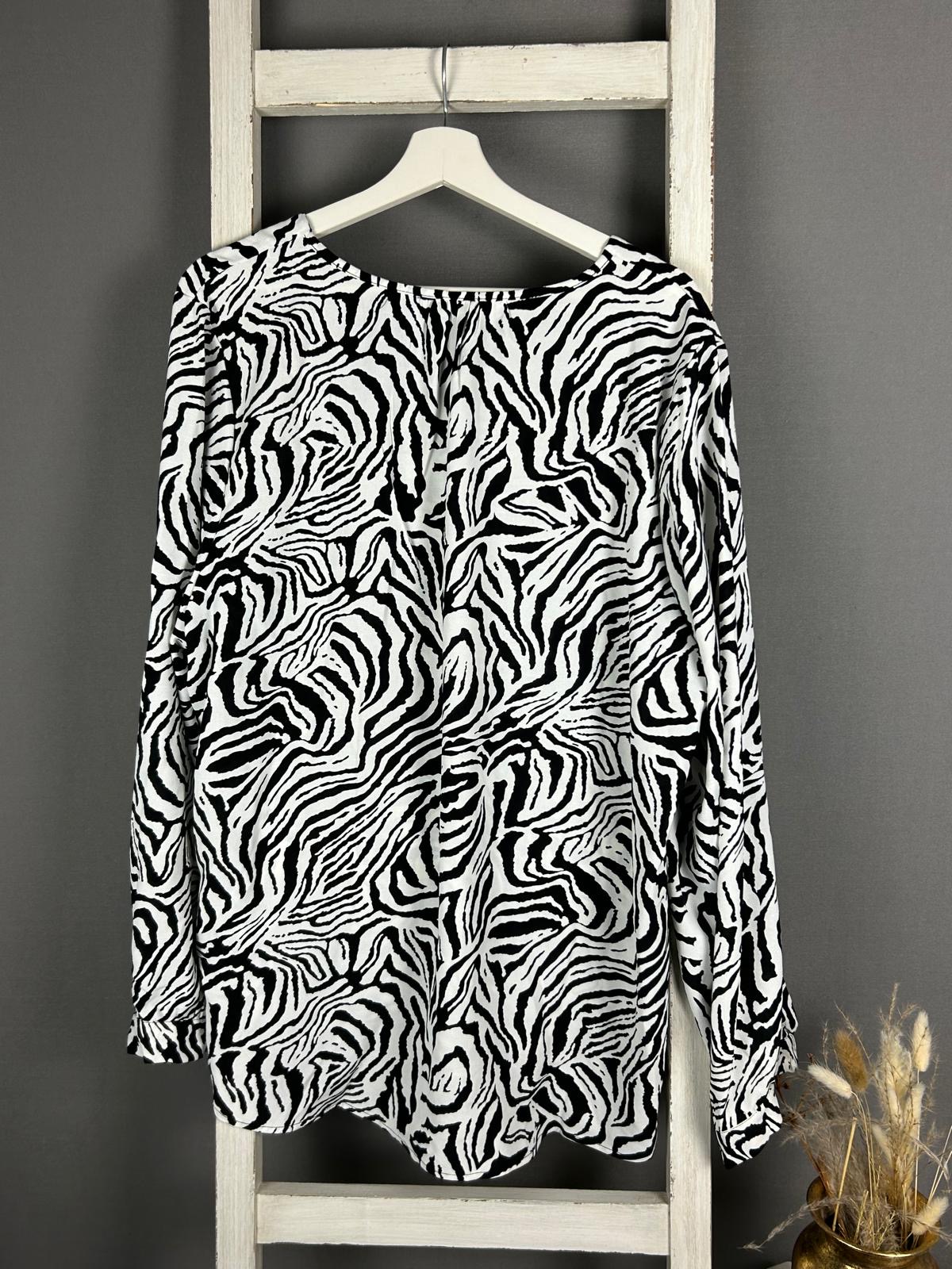 Zebra Bluse