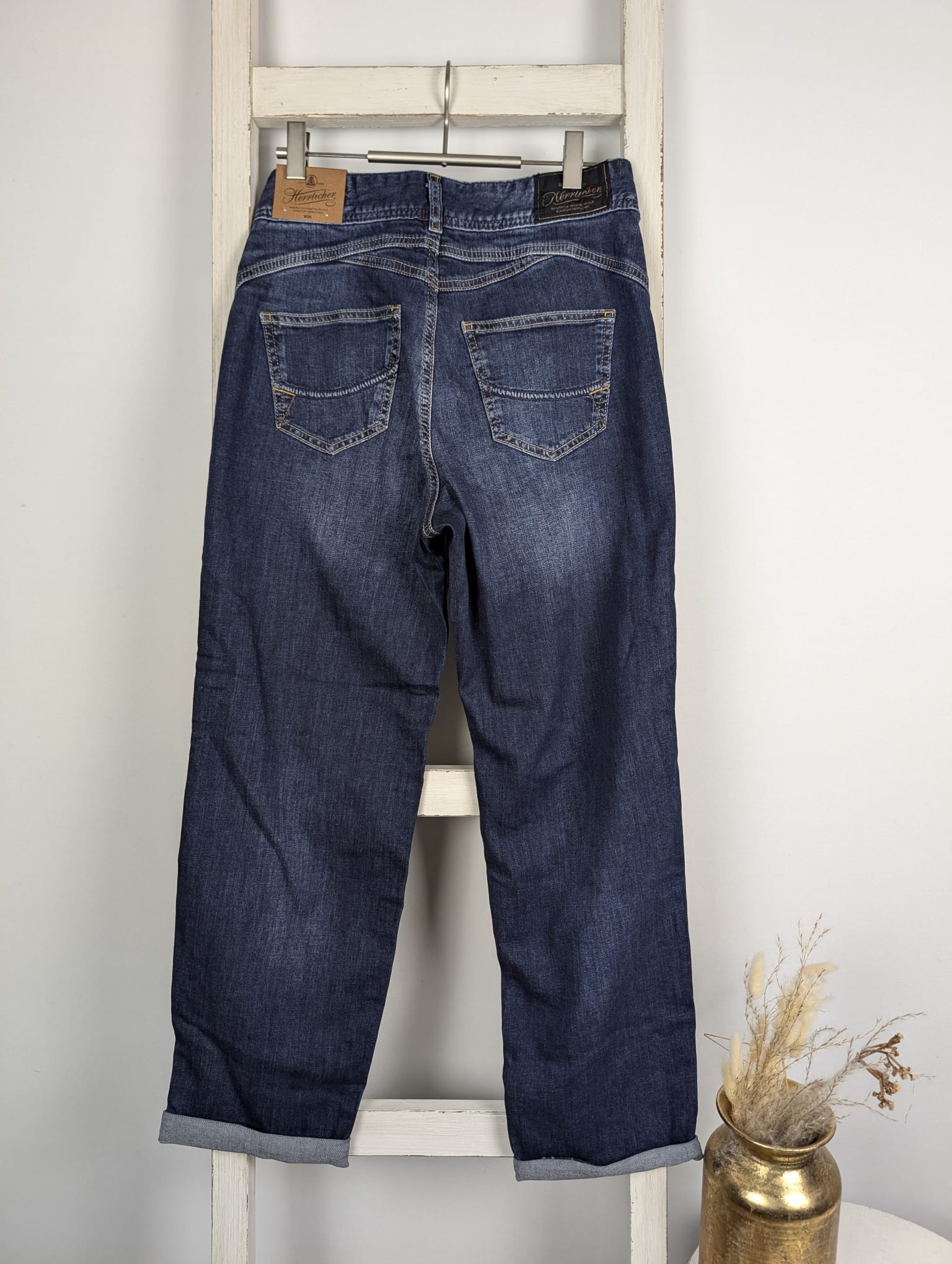 Herrlicher “GILA HIGH TAP” Tapered Jeans