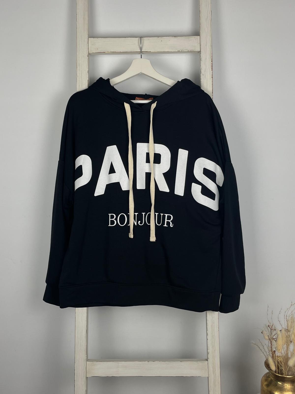 Hoodie mit “PARIS” Print