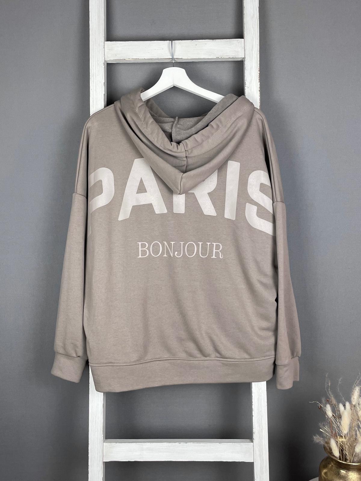 Hoodie mit “PARIS” Print