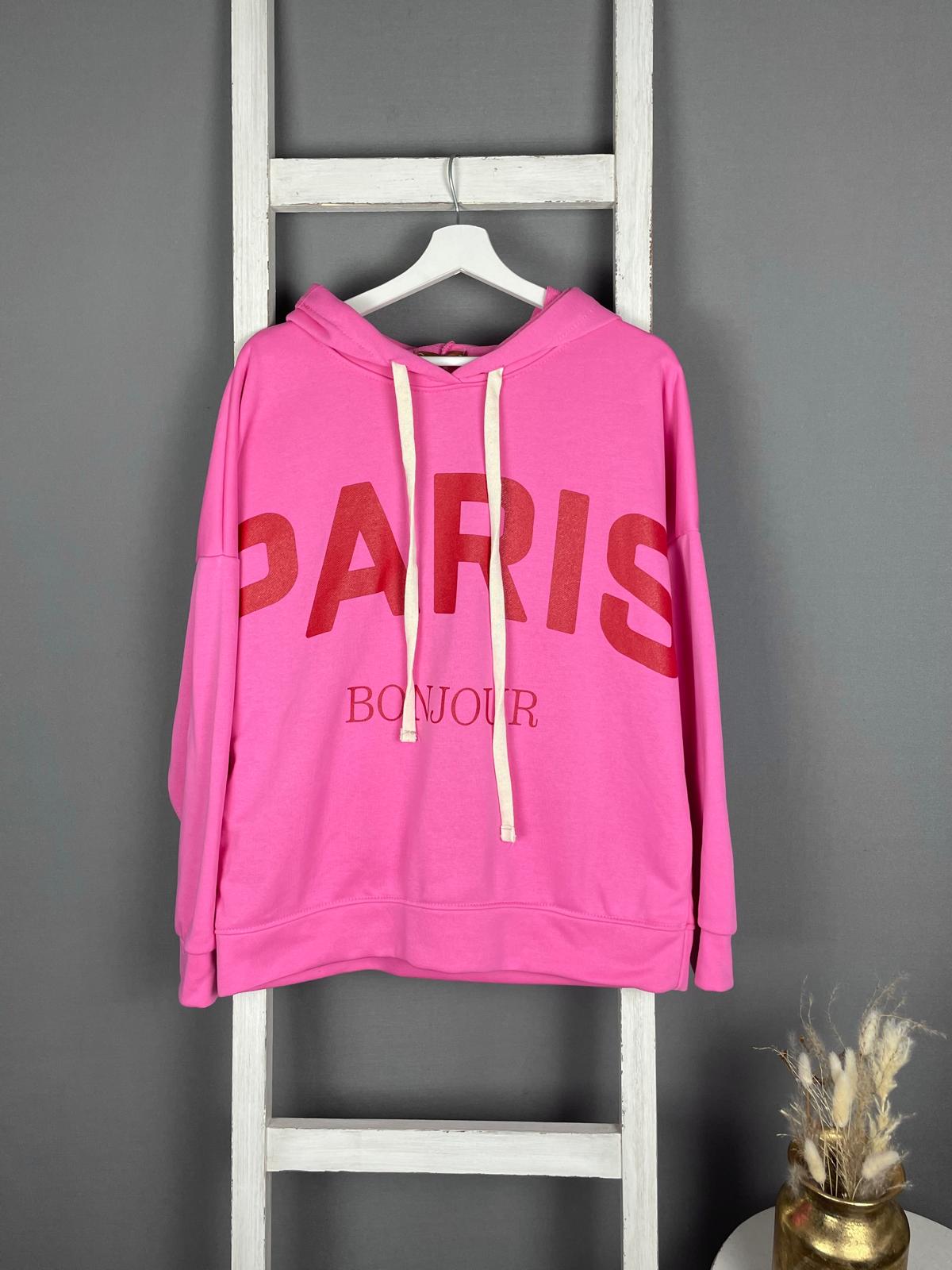 Hoodie mit “PARIS” Print