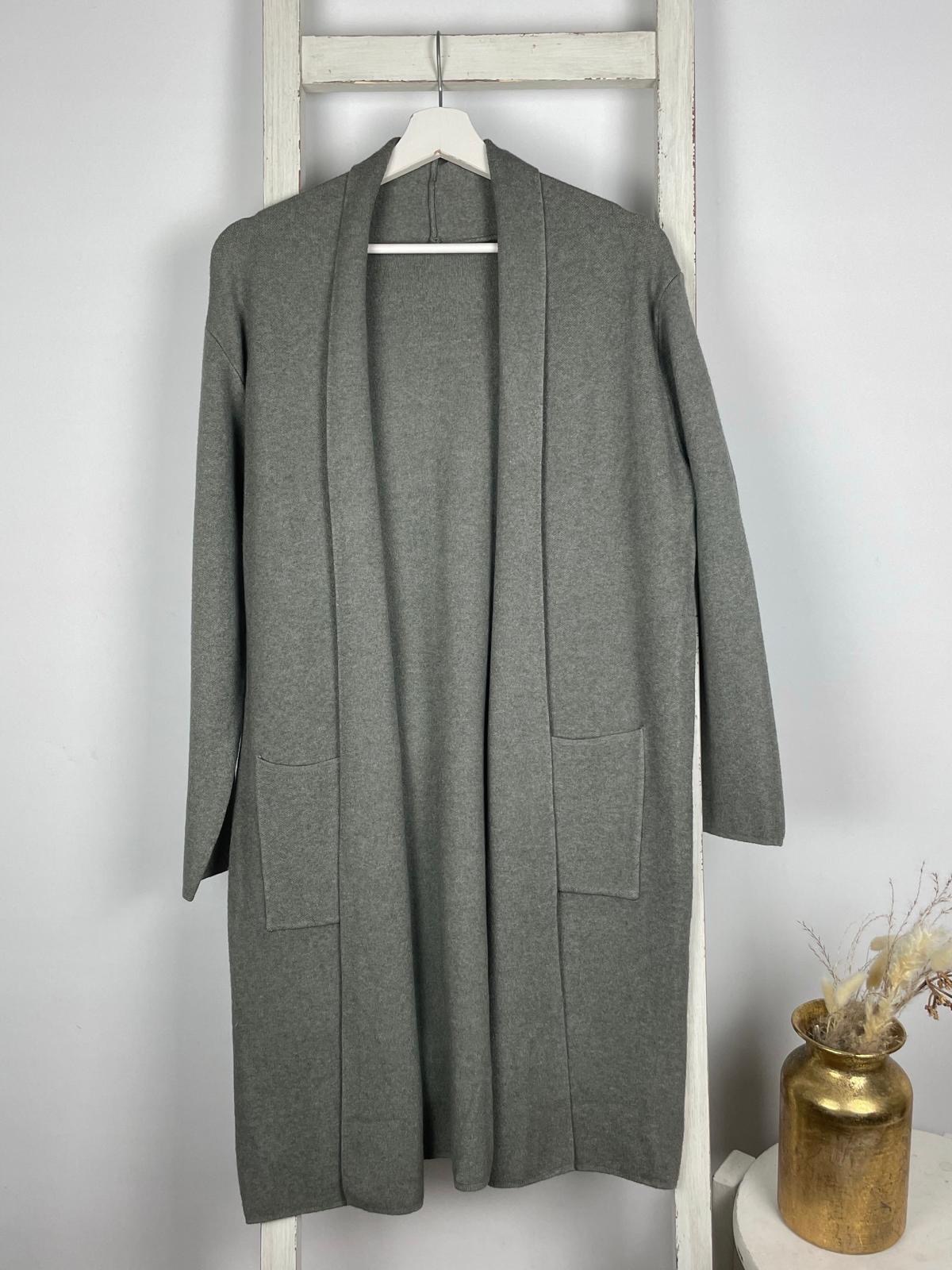 Oversize Strickjacke mit Taschen