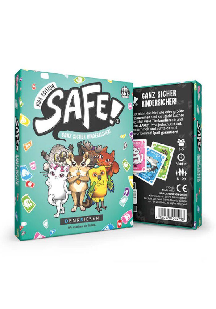 Kartenspiel SAFE! -Kids Edition