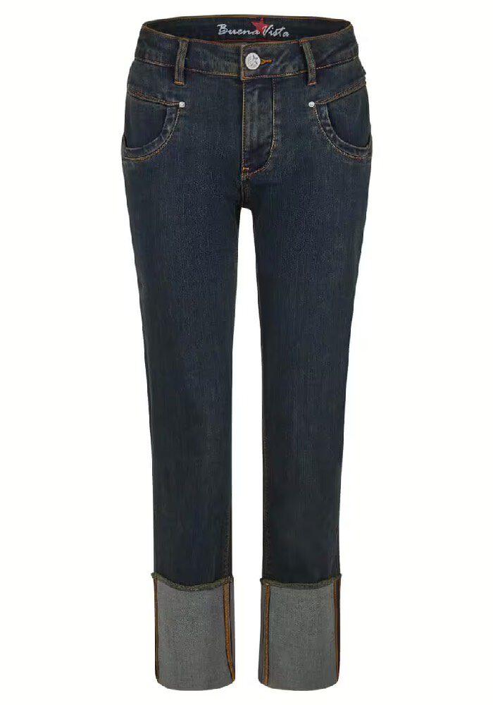 BUENA VISTA Anna C 7/8 straight stretch denim