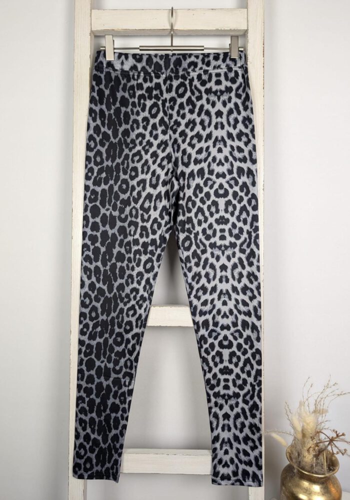 Graue Soft Leo-Leggings