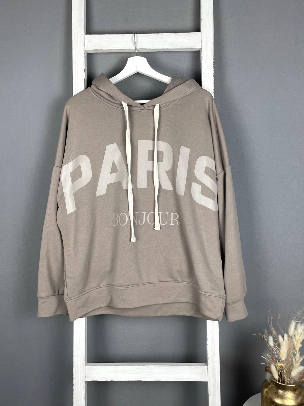 Hoodie mit “PARIS” Print