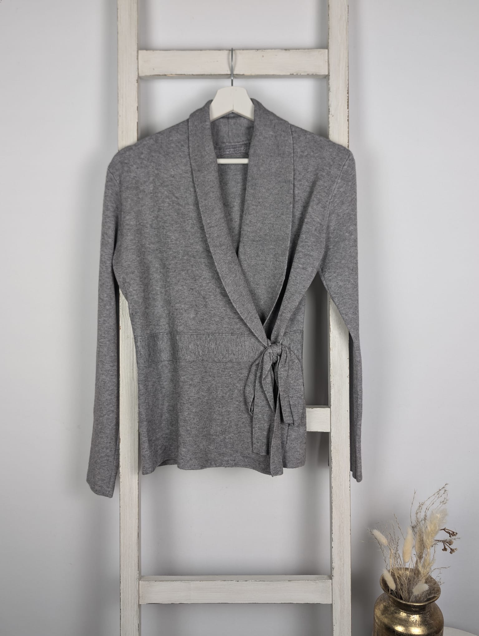 Feinstrick Wickel-Cardigan