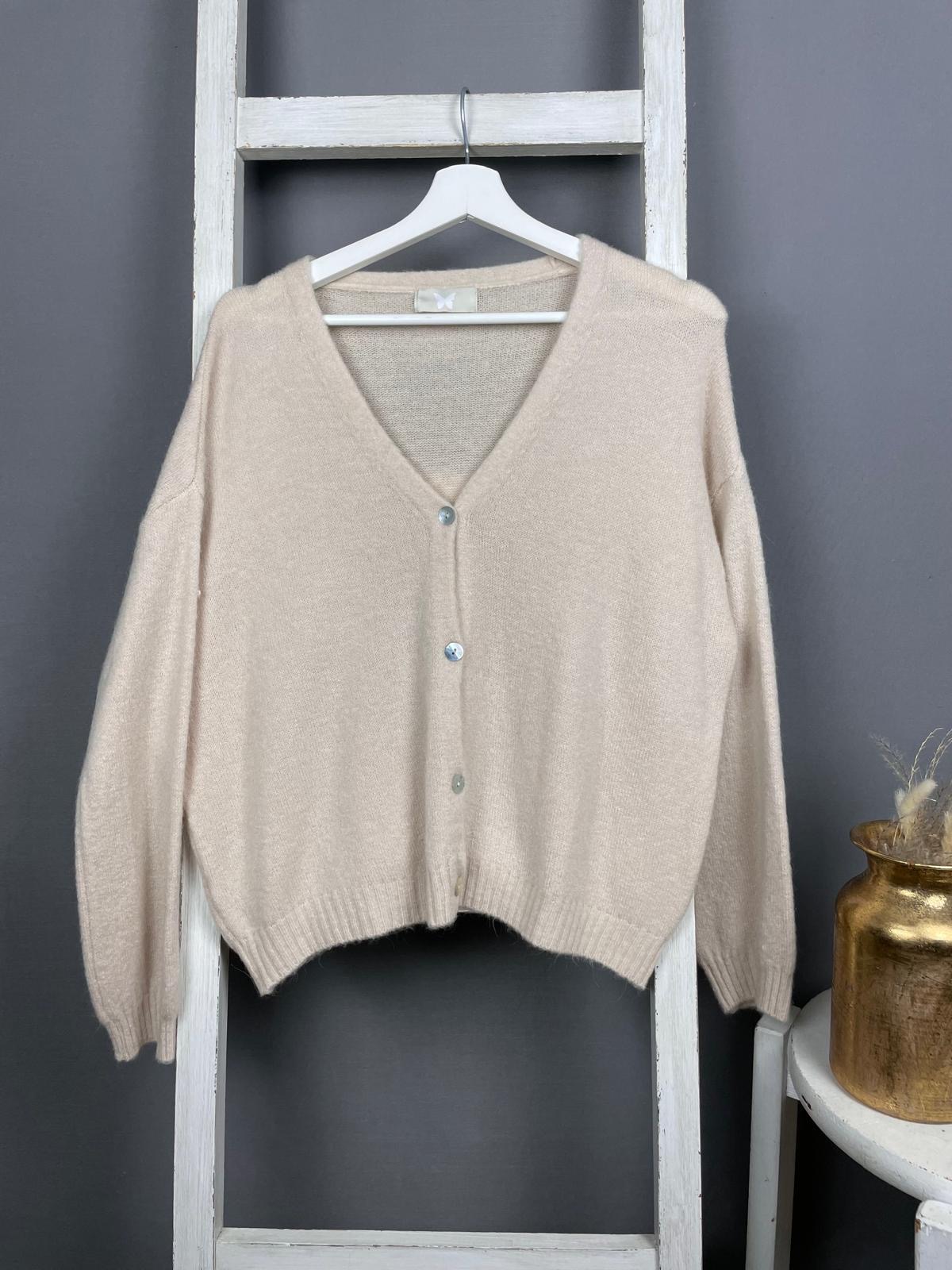 Feinstrick Cardigan