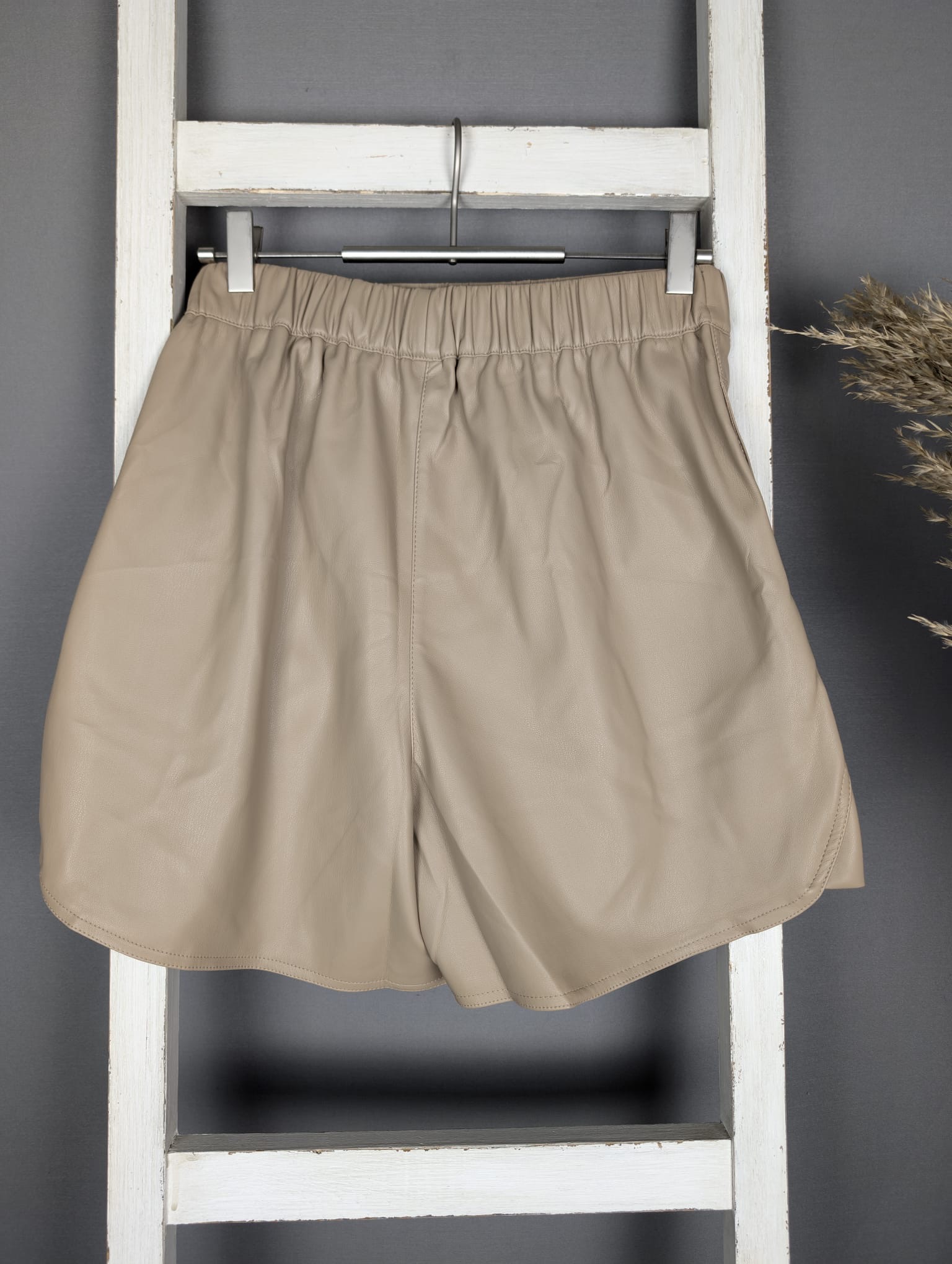 Lederimitat Shorts