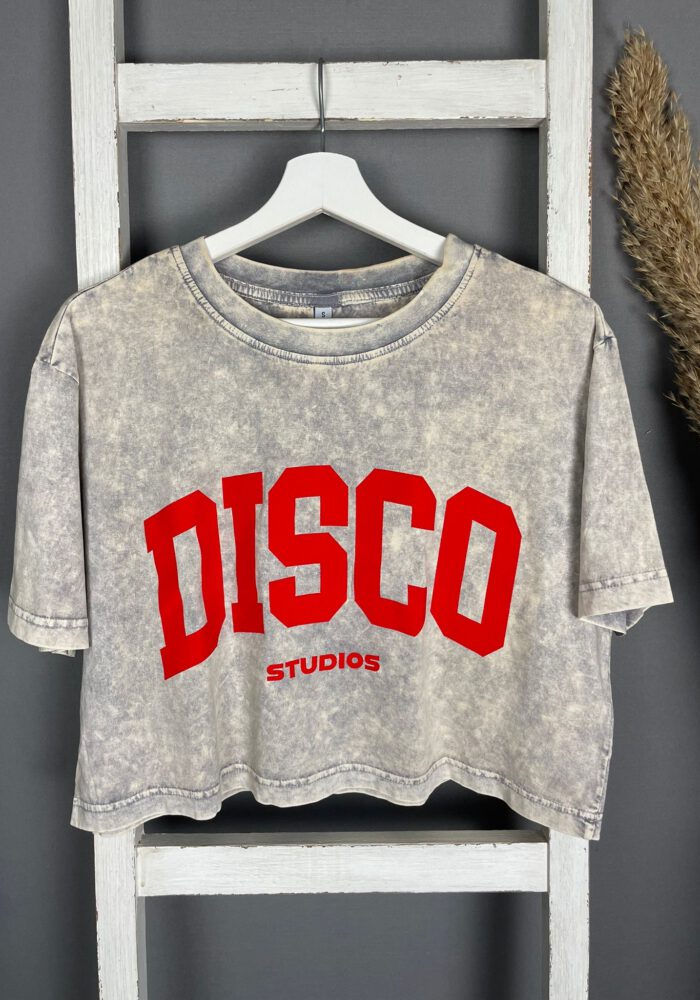 Pinned by K Crop-Shirt 'Disco'