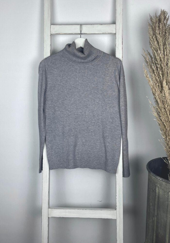 Basic Rollkragen Pullover