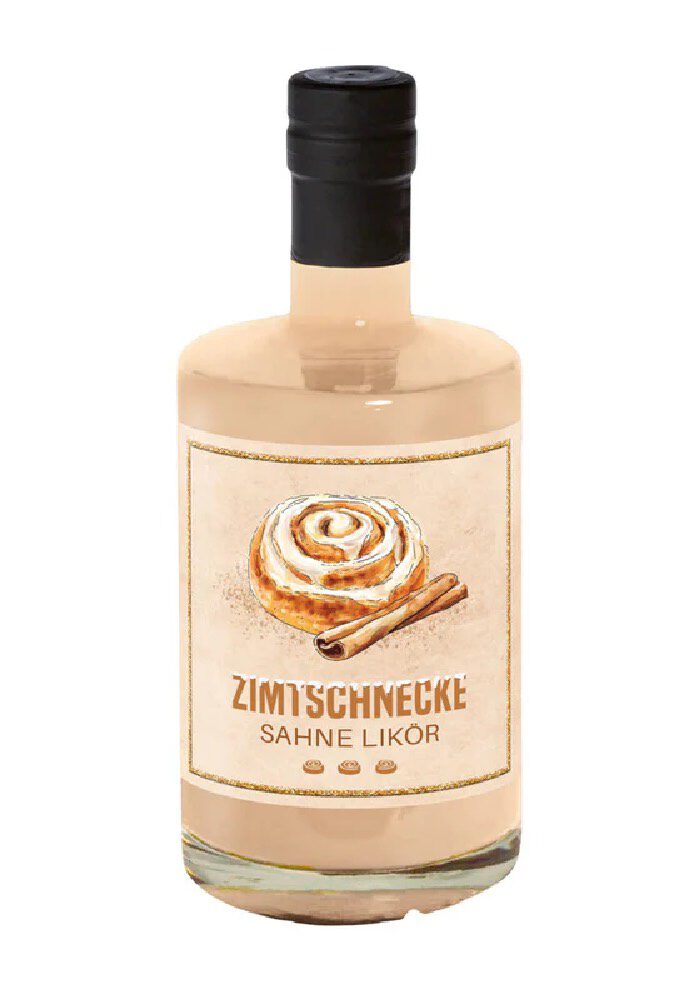 Zimtschnecke Sahnelikör 500ml