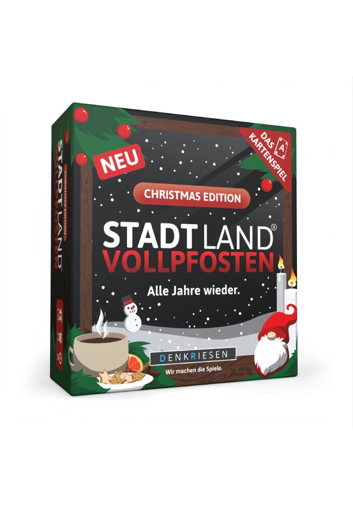 Stadt Land Vollpfosten CHRISTMAS EDITION Karten