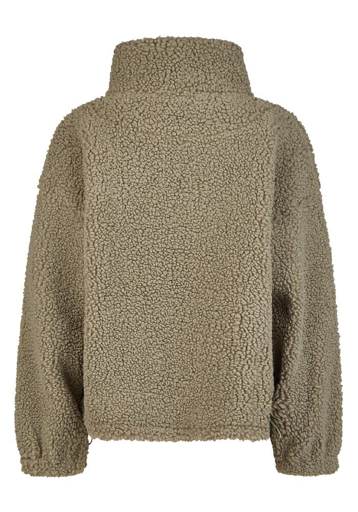 BROADWAY Teddy Pullover mit Zip