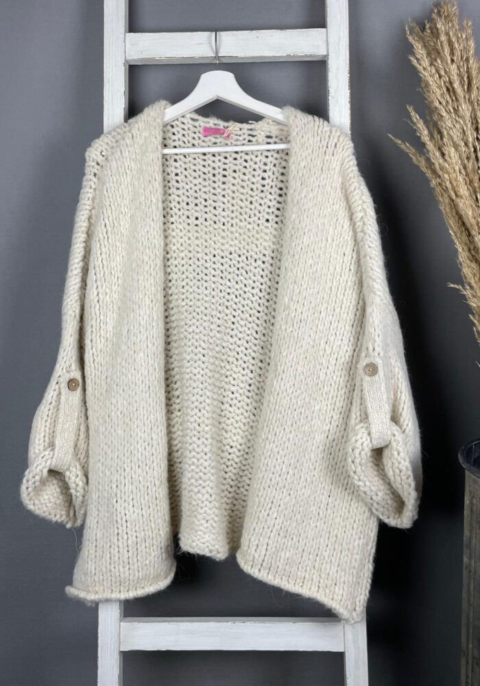 Offener Cardigan