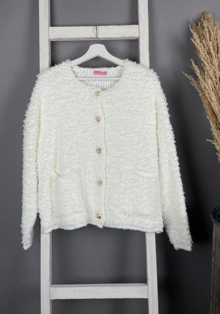 Bouclé Cardigan