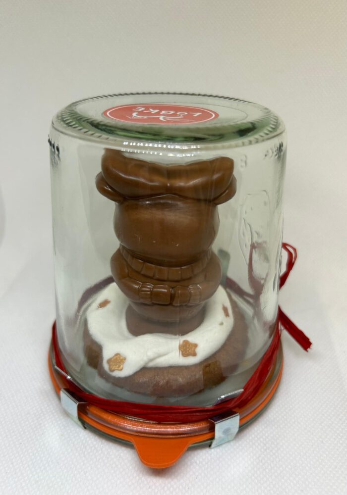 Schokoladen-Rentier auf Lebkuchen 60g