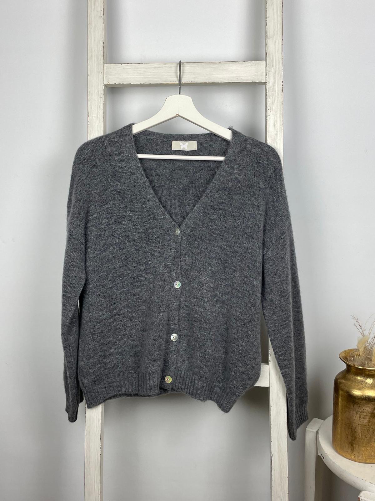 Feinstrick Cardigan