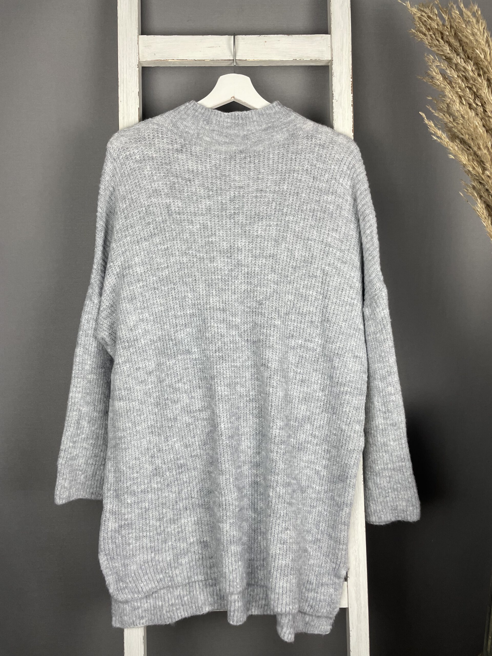 Longpullover mit Turtleneck