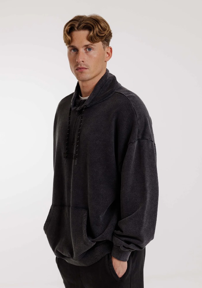 Kleinigkeit Men Sweater STENCIL WASHINGTON HALFZIP