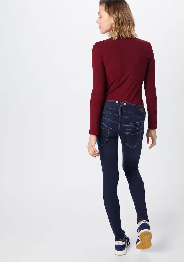 Herrlicher Dark PITCH Slim Jeans