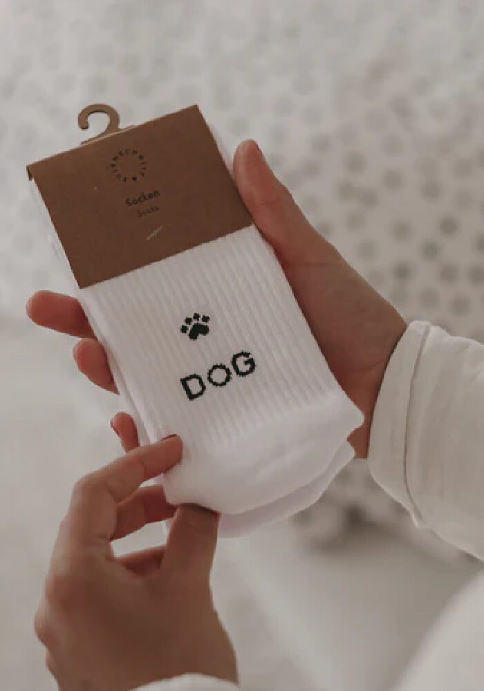 EULENSCHNITT Socken DOG LOVER