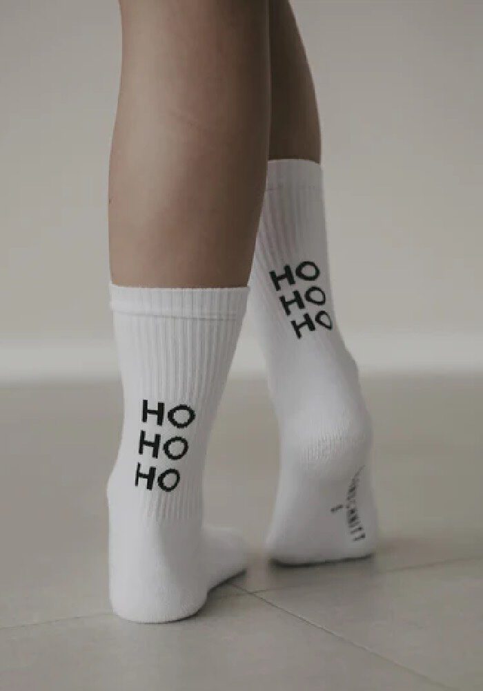 EULENSCHNITT Socken HO HO HO