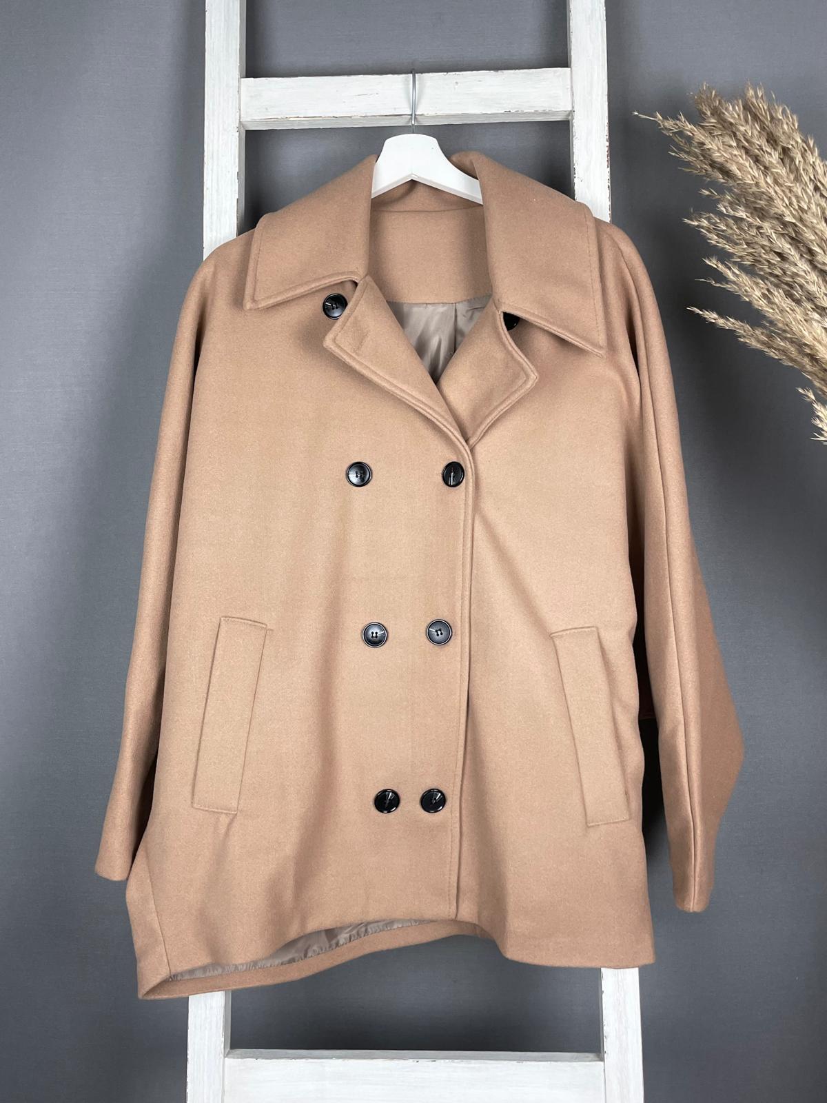 Jacke im Trenchcoat-Stil