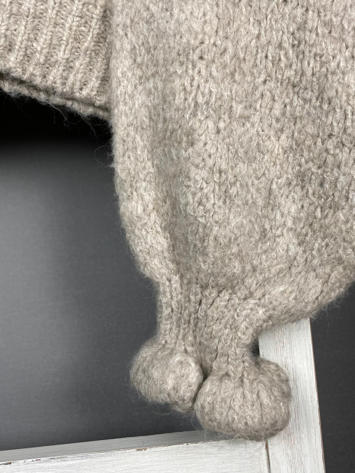 Pullover mit Rüschendetail